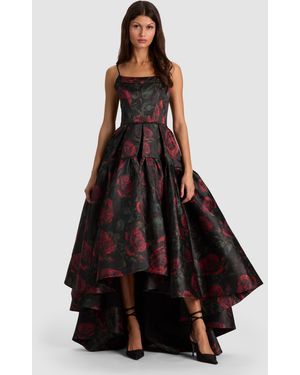 Alice + Olivia Anamaria Bustier Gown - Black