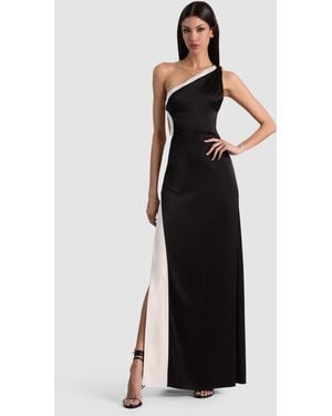 Alice + Olivia Gwendolyn Cutout Maxi Dress - Black