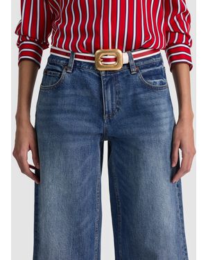 Alice + Olivia Letty Belt - Blue