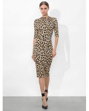 Alice + Olivia Delora Midi Dress - White