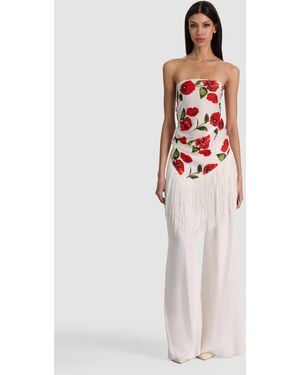 Alice + Olivia Mesha Shawl - White