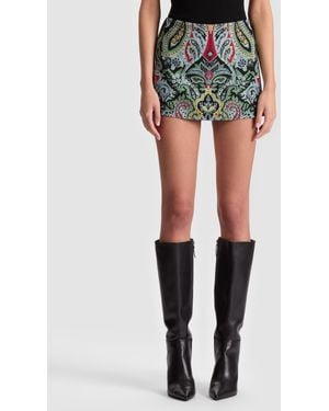 Alice + Olivia Mace Mini Skort - Green