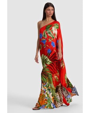 layered dress maxi Pre-Order - Amal Tiered Ruffle Maxi Dress - Terracotta