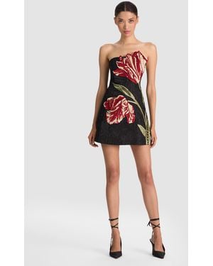 Alice + Olivia Katia Embellished Mini Dress - White
