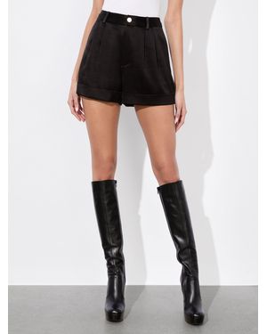 Alice + Olivia Conry Cuff Short - Black