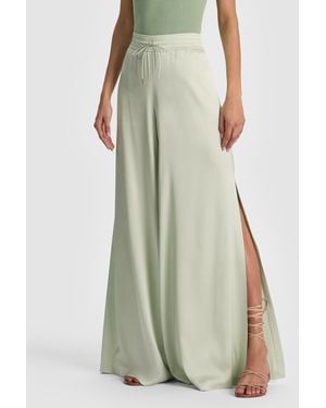 Alice + Olivia Kenley Palazzo Pant - Green