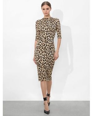 Alice + Olivia Delora Midi Dress - Multicolor