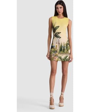 Alice + Olivia Wynell Staceface Mini Dress - Multicolor