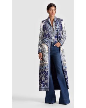Alice + Olivia Macey Fitted Blazer - Blue