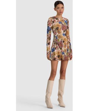 Alice + Olivia Delora Mini Dress - White