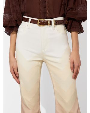 Alice + Olivia Hayden Buckle Belt - Multicolor