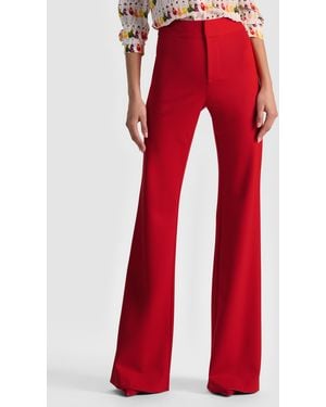 Alice + Olivia Andrew Pant - Red