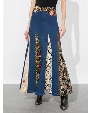 Alice + Olivia Alice + Olivia Nala Skirt - Blue