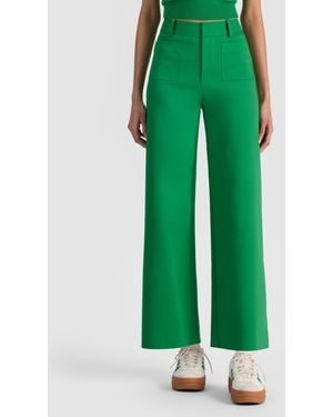 Alice + Olivia Zoe Ankle Trouser - Green