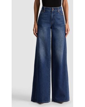 Alice + Olivia Cool Jean - Blue