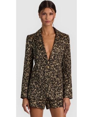 Alice + Olivia Macey Fitted Blazer - Multicolor