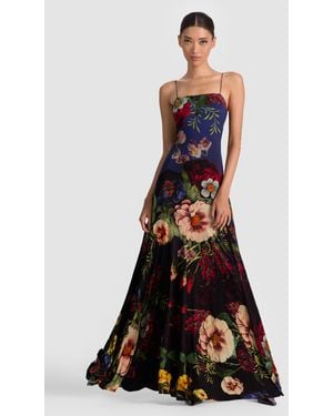 Alice + Olivia Augusta Maxi Dress - White
