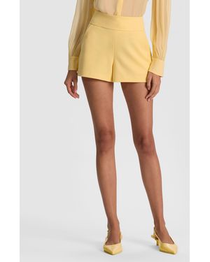 Alice + Olivia Donald Short - Yellow