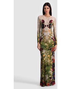 Alice + Olivia Delora Maxi Dress - Multicolor