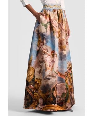 Alice + Olivia Tina Ballgown Skirt - Blue
