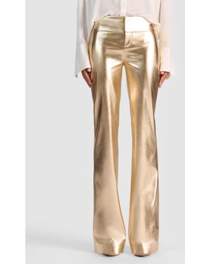 Alice + Olivia Olivia Vegan Bootcut Pant - Natural