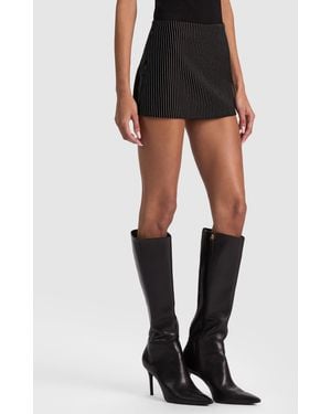 Alice + Olivia Mace Mini Skort - Black