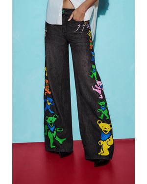 Alice + Olivia A+O X Grateful Dead Amazing Jean - Blue