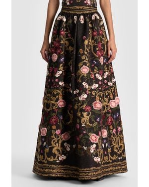 Alice + Olivia Tina Ballgown Skirt - Black