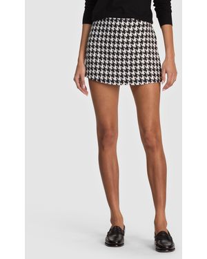 Alice + Olivia Lakelyn Mini Skort - Black