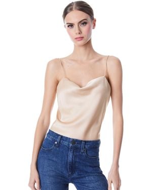 Alice + Olivia Harmon Slip Tank - Multicolor