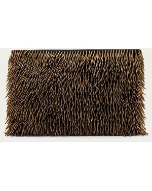 AllSaints Allsaints Bettina Bead Clutch - Brown