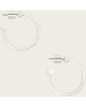 AllSaints Janna Hoop Earrings - Natural