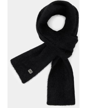 AllSaints Steph Brushed Scarf - Black