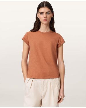 AllSaints Anna Crew Neck Short Sleeve T-Shirt - Multicolour