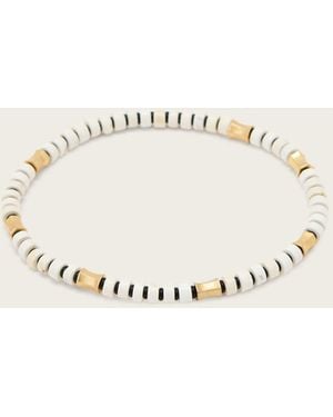 AllSaints Clara Beaded Bracelet - Natural