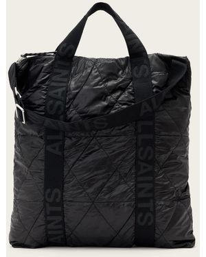 AllSaints Kei Quilted Backpack - Black