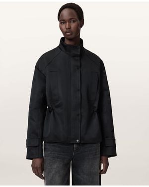 AllSaints Luellah Oversized Jacket - Black