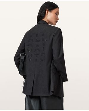 AllSaints Essie Single Breasted Blazer - Black
