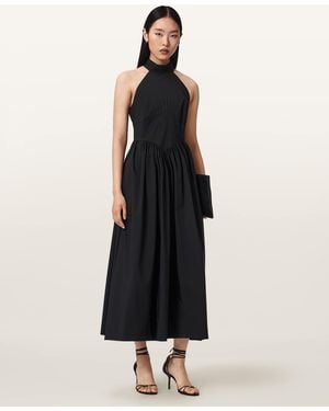 AllSaints Arora Sleeveless Maxi Dress - Black