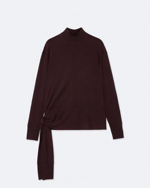 AllSaints Tilley Relaxed-Fit Merino Wool Sweater - Red