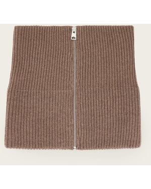 AllSaints Effie Wool Snood - Brown