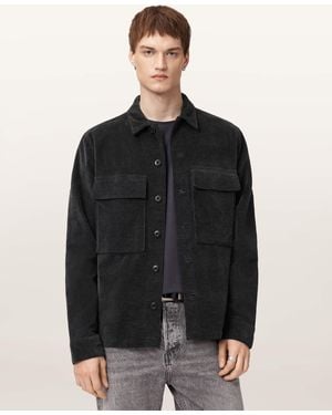 AllSaints Hawker Long Sleeve Shirt - Black