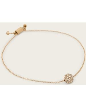 AllSaints Ellie Crystal Bracelet - Natural