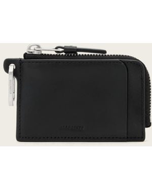 AllSaints Remy Leather Wallet - Natural
