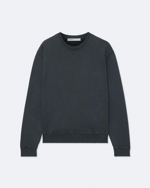 AllSaints River Garment-Dyed Sweatshirt - Blue