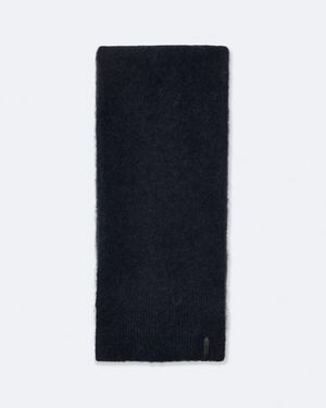 AllSaints Harlow Alpaca And Wool-Blend Scarf - Blue