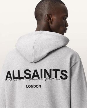 AllSaints Halcyon Hoodie - Grey