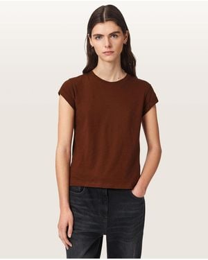 AllSaints Anna Crew Neck Short Sleeve T-Shirt - Multicolour