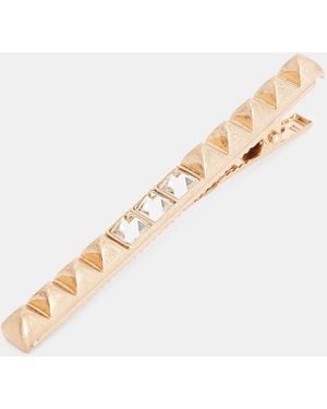 AllSaints Mia Mix Studded Hair Clip - Natural