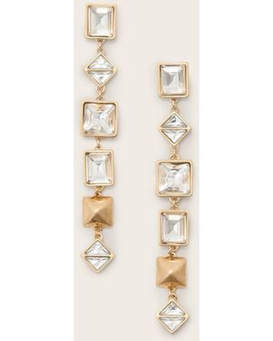 AllSaints Elora Drop Earrings - Natural
